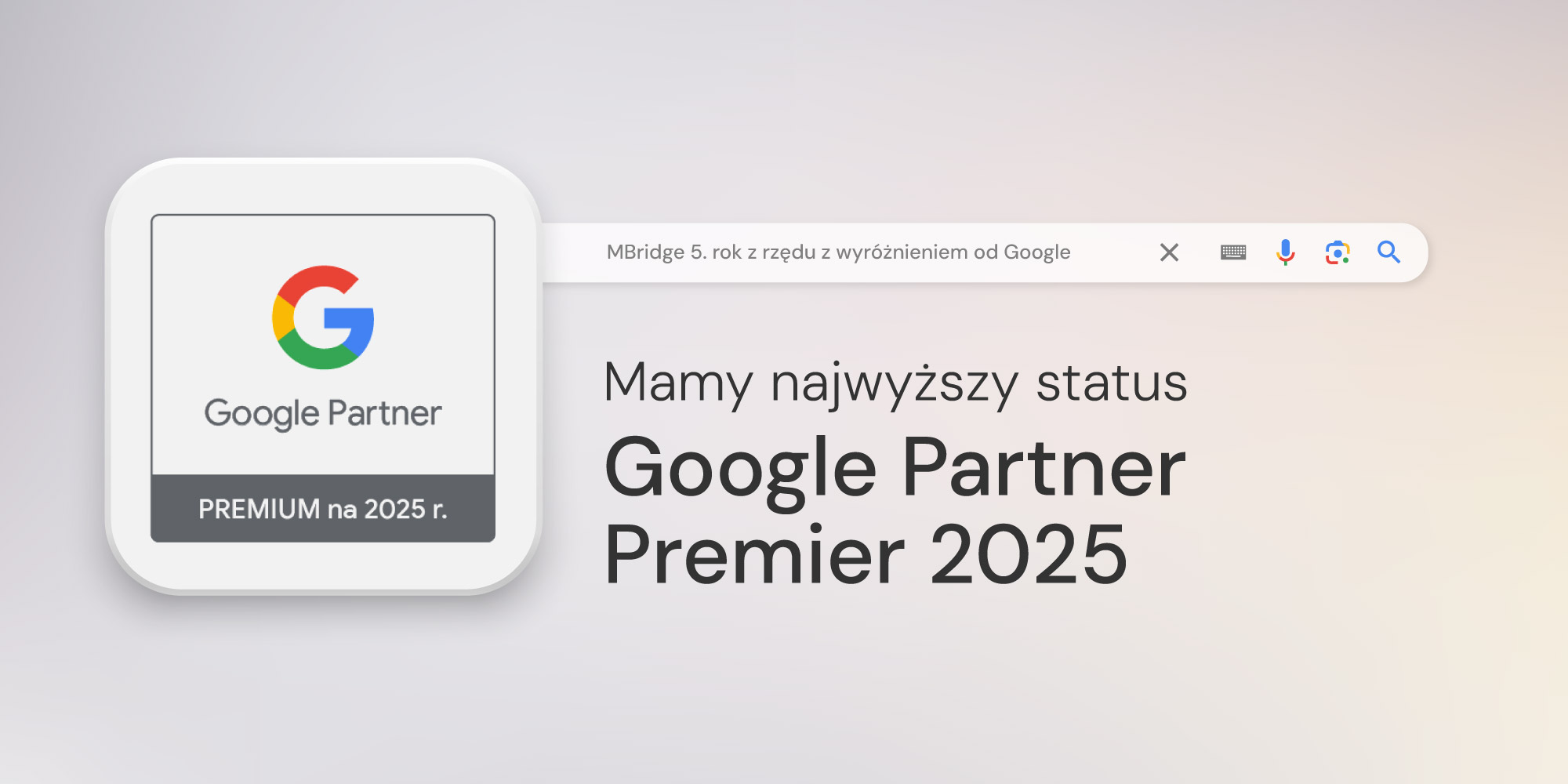 Cover Google Partner Premium 2025