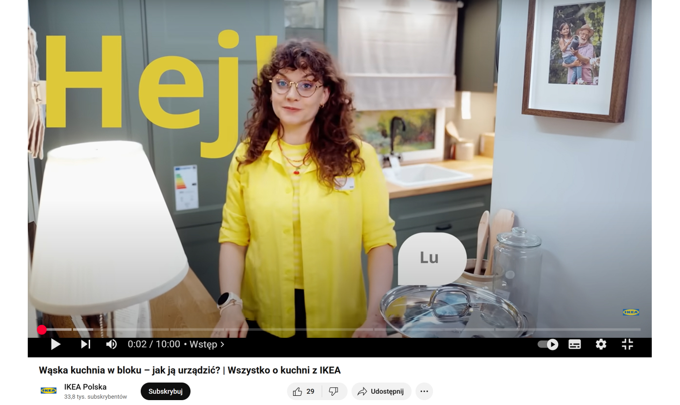 Kanał IKEA Polska tone of voice