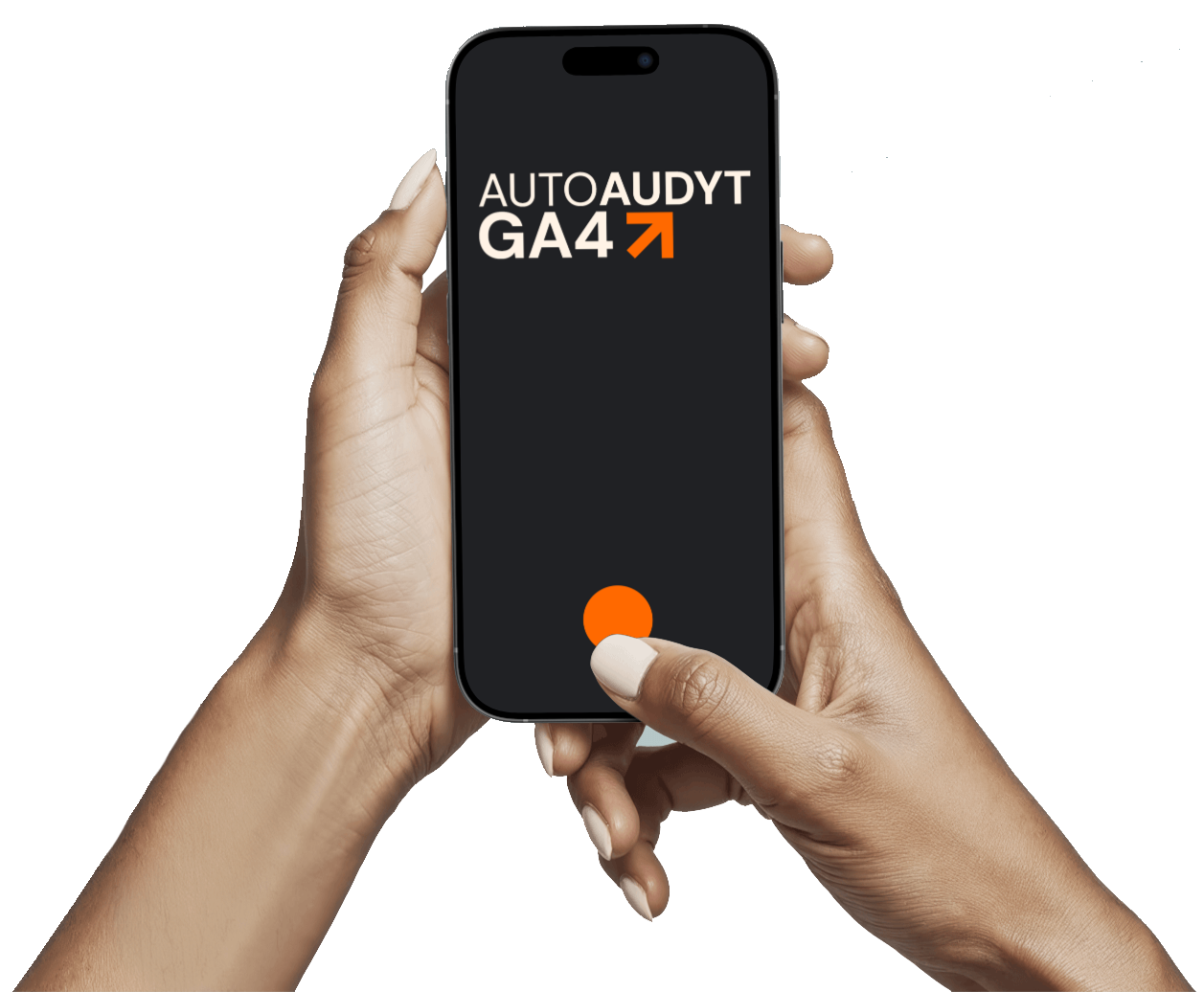 AutoAudyt GA4 - raport na telefonie