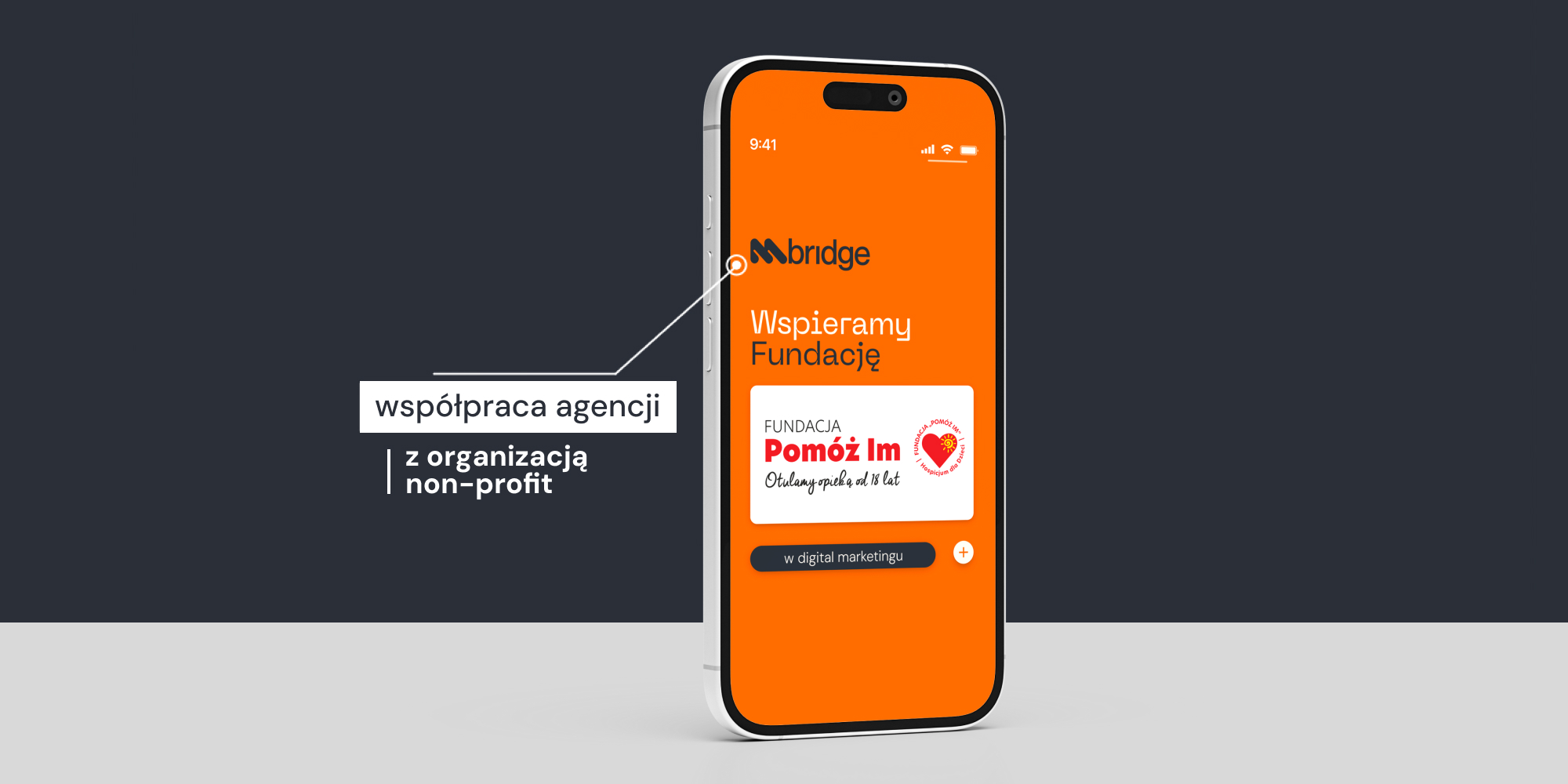 Pomuz mbridge partnerem Fundacji „Pomóż Im” | mbridge