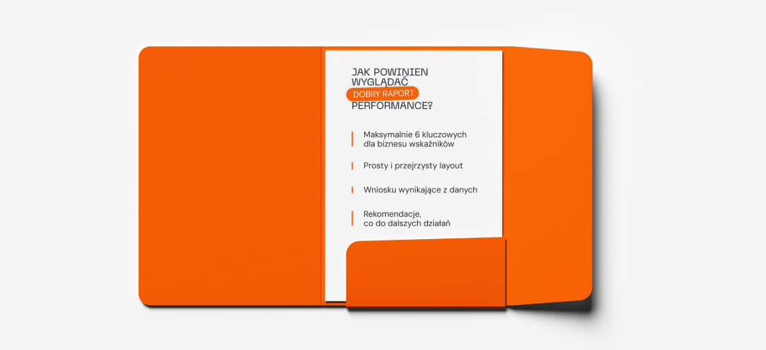 Jak powinien kończyć się każdy raport performance?