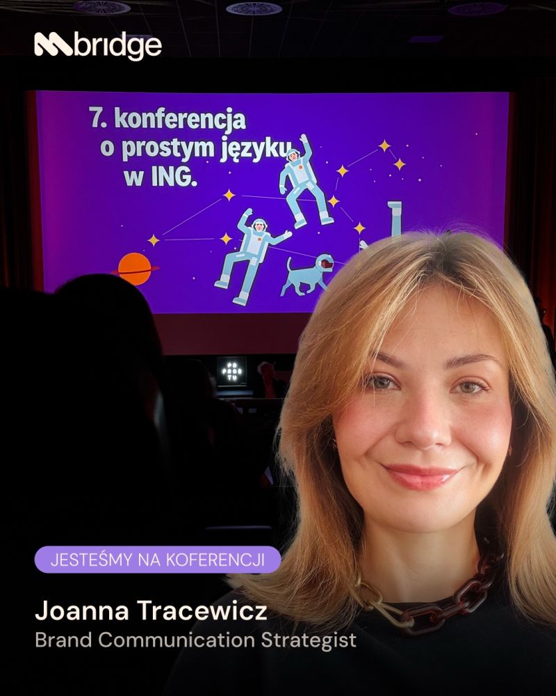 Grafika jesteśmy na konferencji - Joanna Tracewicz Brand Communication Strategist