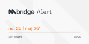 Grafika publikacji mbridge Alert maj 2026 SEM NEWS