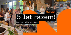 Cover - 5-lecie Aleksandry Adamczyk, Marty Ogonowskiej i Łukasza Ruska-Ciupińskiego w mbirdge